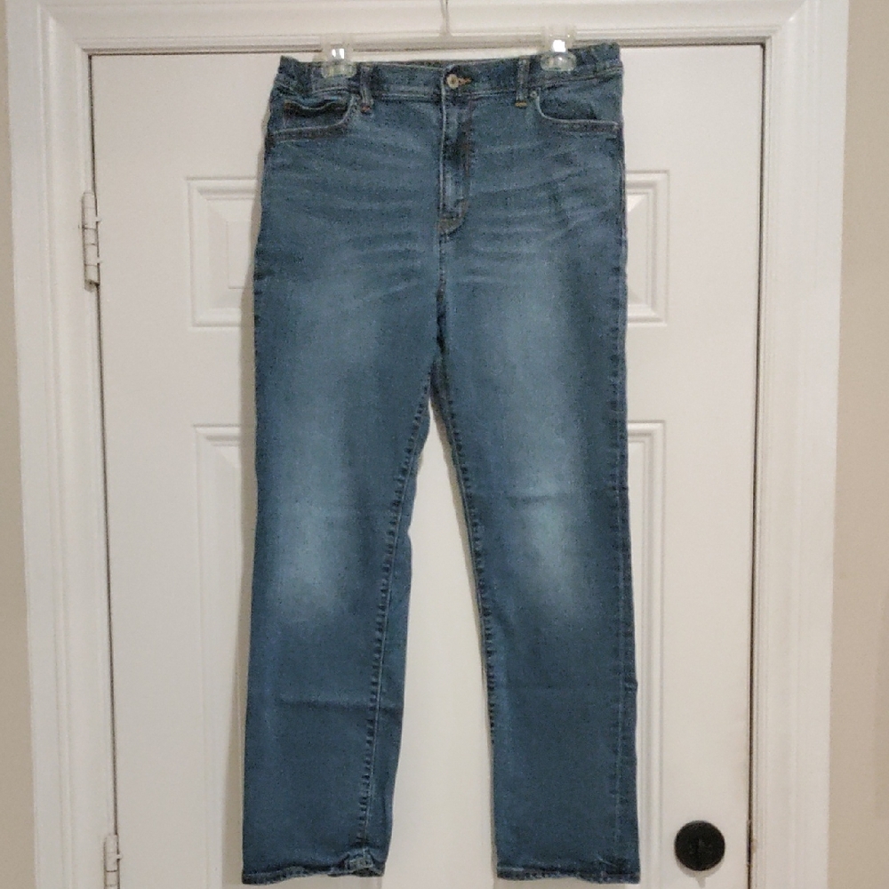 Old Navy Boy's Straight Leg Blue Jeans